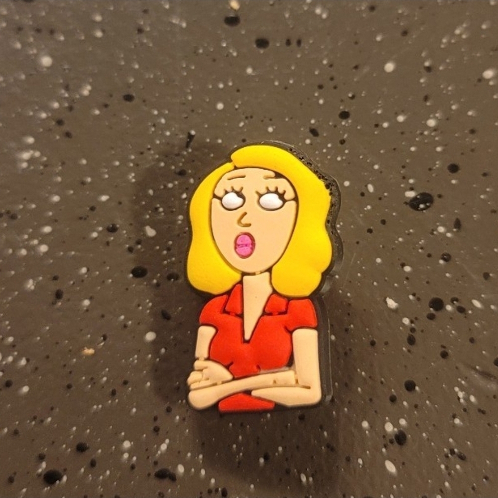 NEW Ricky And Morty Beth Smith Croc Charm - Picture 3 of 3